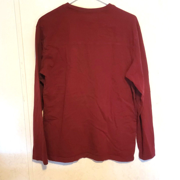 Aeropostale League Champs 36 Long Sleeve Tee sz M Burgundy - Picture 5 of 5